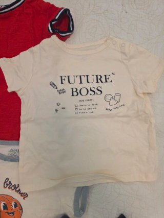 7 Camisetas Verano Bebé 9 Meses