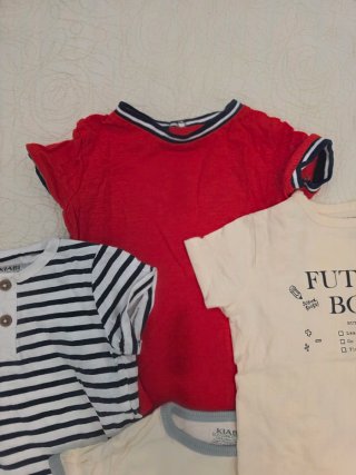 7 Camisetas Verano Bebé 9 Meses