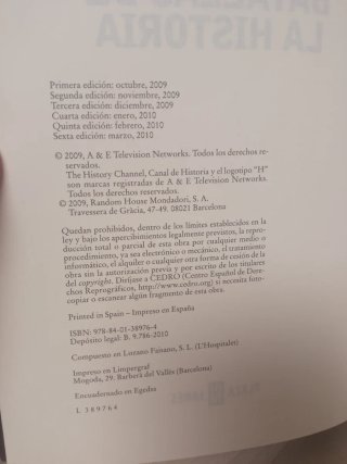 Las Grandes Batallas de la Historia Tapa dura