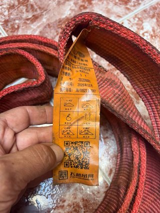 Eslingas de elevación textiles
