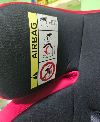 Silla Coche Play Scout 0-25 kg Negra/Roja