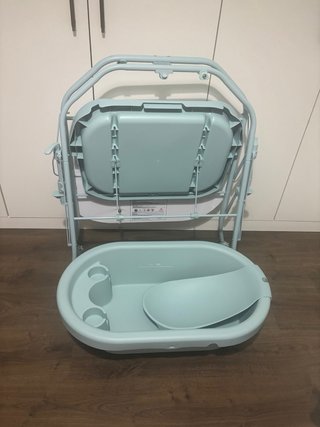 Bañera Cambiador Costway 4 en 1 Plegable