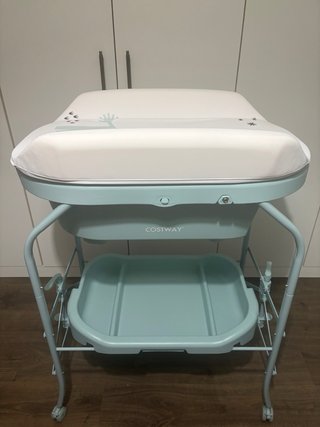 Bañera Cambiador Costway 4 en 1 Plegable