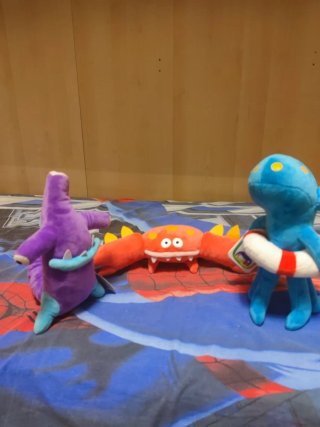 Peluche stile marino - tris