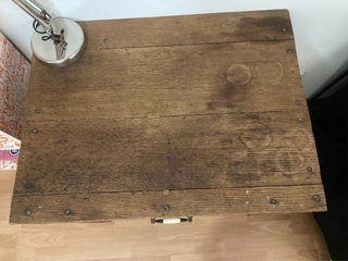 Mesa Tocinera Antigua Madera Maciza