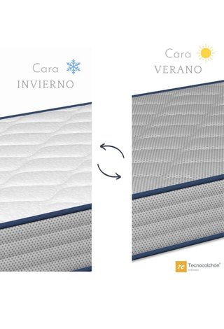 Colchón Cuna Tecnocolchón Viscoelástico 120cm