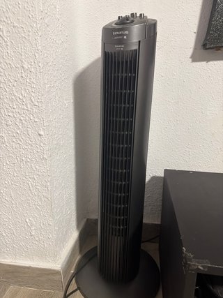 Ventilador Taurus Torre Negro/Gris