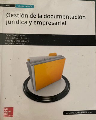 Gestión de la documentación jurídica y empresarial