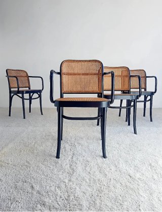 4 Sillas Thonet by Josef Hoffmann | Vintage 70s