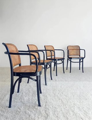 4 Sillas Thonet by Josef Hoffmann | Vintage 70s