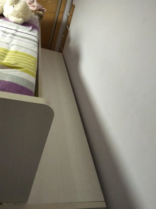 Dormitorio juvenil literas morado