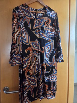 Vestido Alba Conde Talla 40 Estampado