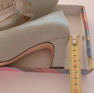 Zapatos de salón verdes vintage