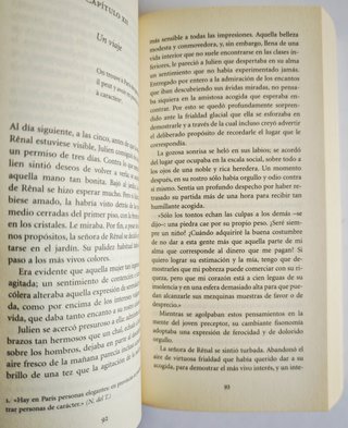 Rojo y negro de Stendhal