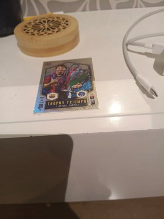 Cromo Lionel Messi Trophy Triumph