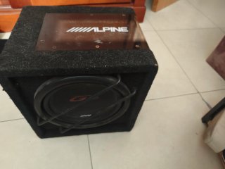 Amplificador Magnat + Subwoofer Alpine