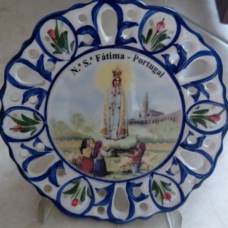 Coppia piatti decorativi vintage Portogallo
