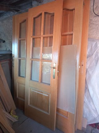 Puertas de roble macizo interiores, leer