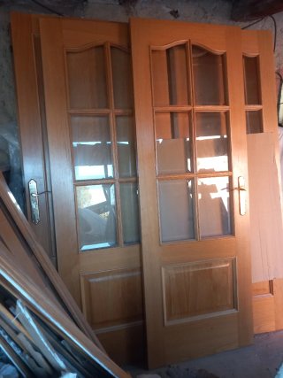 Puertas de roble macizo interiores, leer