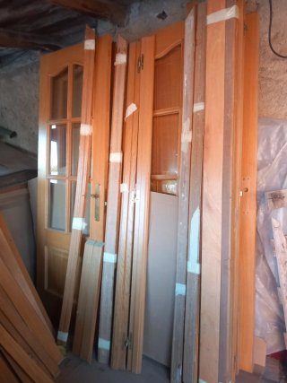 Puertas de roble macizo interiores, leer