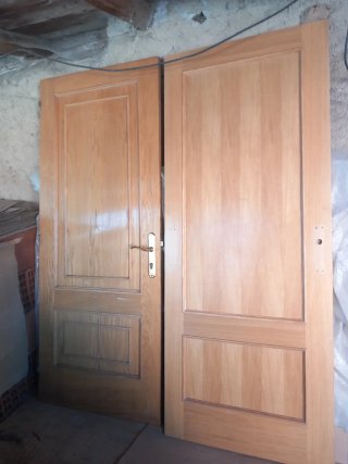 Puertas de roble macizo interiores, leer