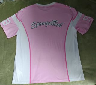 Camiseta Bob Esponja Rosa Talla XL