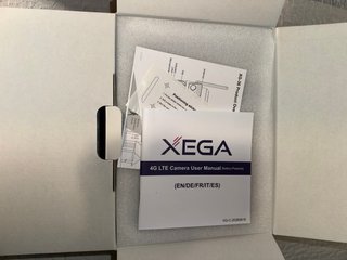 Cámara Vigilancia Xega 4G LTE Solar Doble Lente