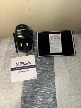 Cámara Vigilancia Xega 4G LTE Solar Doble Lente