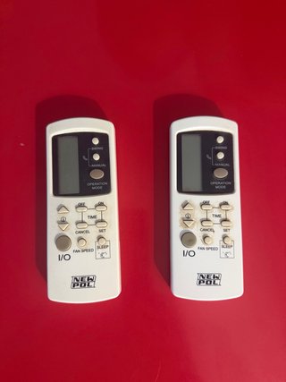 2 Mandos Aire Acondicionado NEW POL R05/BGC