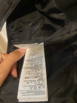 Chaqueta Jordan niño original negra