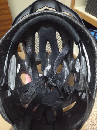 Casco Ciclismo Crivit L/XL con Luz LED