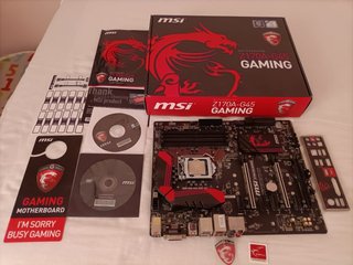 Placa Base MSI Z170A-G45 GAMING + CPU i7 6700k