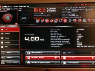 Placa Base MSI Z170A-G45 GAMING + CPU i7 6700k