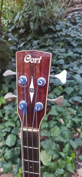 Bajo Acústico Cort SJB6FX con fishman prefix plus
