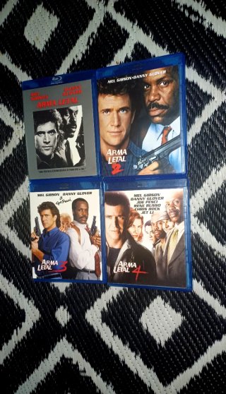COLECCIÓN ARMA LETAL COMPLETA BLU RAY DESCATALOGAD
