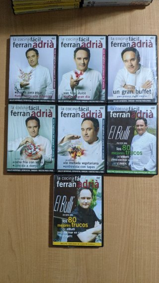 La cocina fácil de Ferran Adrià - Lote 7 DVD