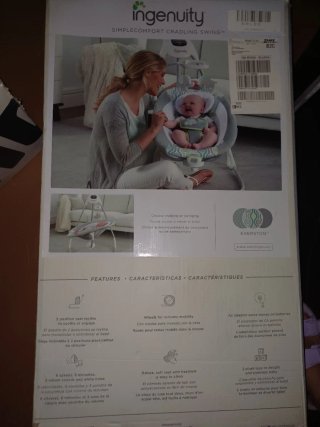 Columpio Ingenuity SimpleComfort Cradling Swing