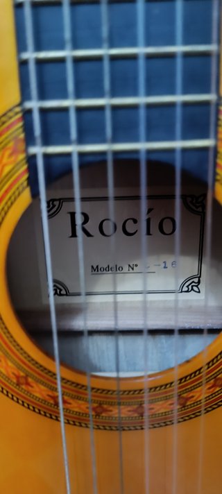 Guitarra Rocio C-16 3/4 funda incluida