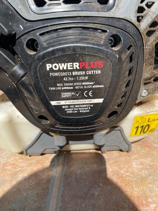Desbrozadora cortacesped a Gasolina PowerPlus
