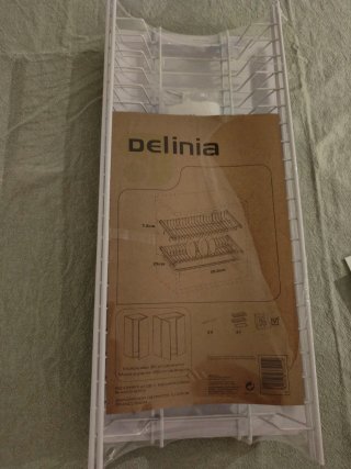 Escurreplatos DELINIA Blanco 60cm