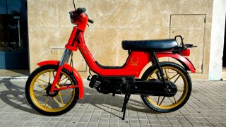 Derbi Variant Start Roja y Dorada