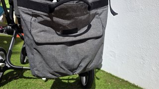 Carro gemelar Bugaboo gris