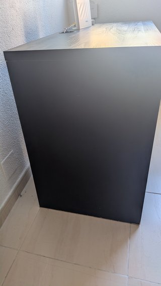 Escritorio IKEA MICKE Negro Marrón