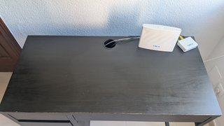 Escritorio IKEA MICKE Negro Marrón