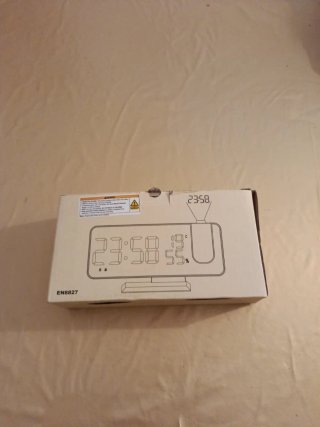 Despertador Proyector USB Blanco