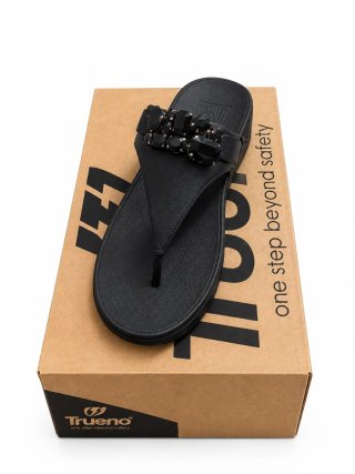 Sandalias negras Trueno - Nuevas sin estrenar