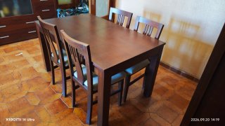 Conjunto de muebles clásicos de salón