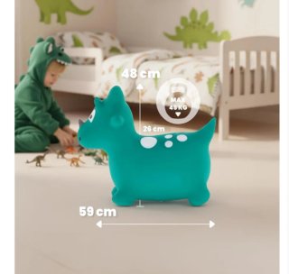 Unicornio Hinchable Verde