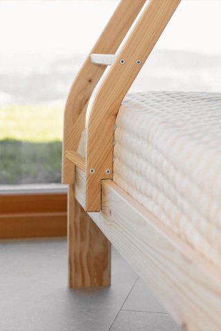 Litera triple de madera
