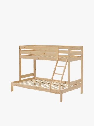 Litera triple de madera